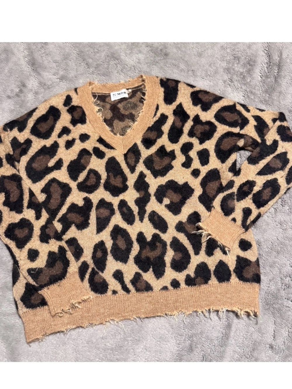 27 Miles Malibu Leopard Sweater